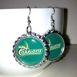 Univ of Carolina Charlotte 49ERS Handmade Earrings